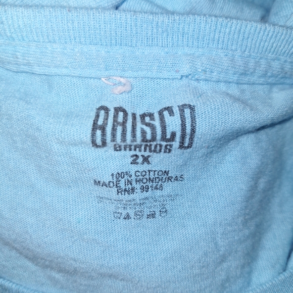 Simply Blessed Short Sleeve Tee - Light Blue - Picture 4 of 4